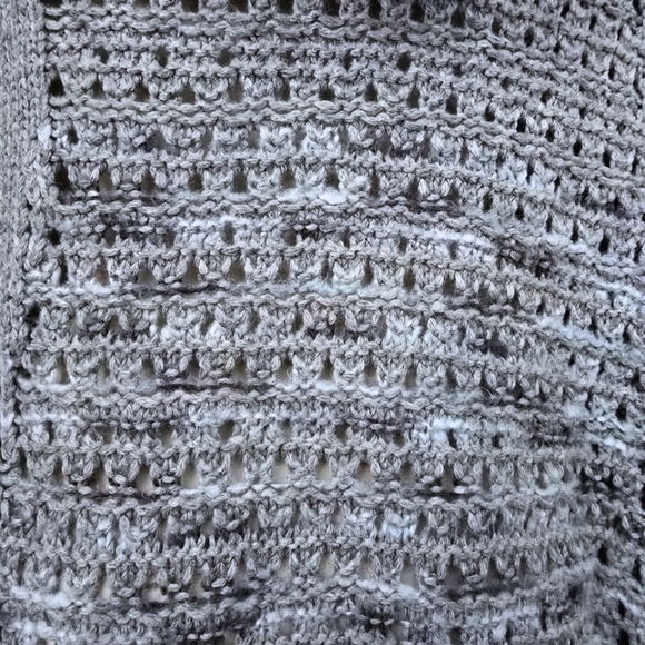 Anthropologie Angel of the North Hooded Open Front Knit Sweater Duster Small - Picture 6 of 9